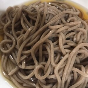 そばの美味しい茹で方　ざる蕎麦